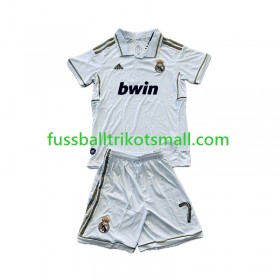 Fußballtrikots Real Madrid Cristiano Ronaldo 7 Retro Kinder 2011-2012 Kurzarm Heimtrikotsatz kaufen